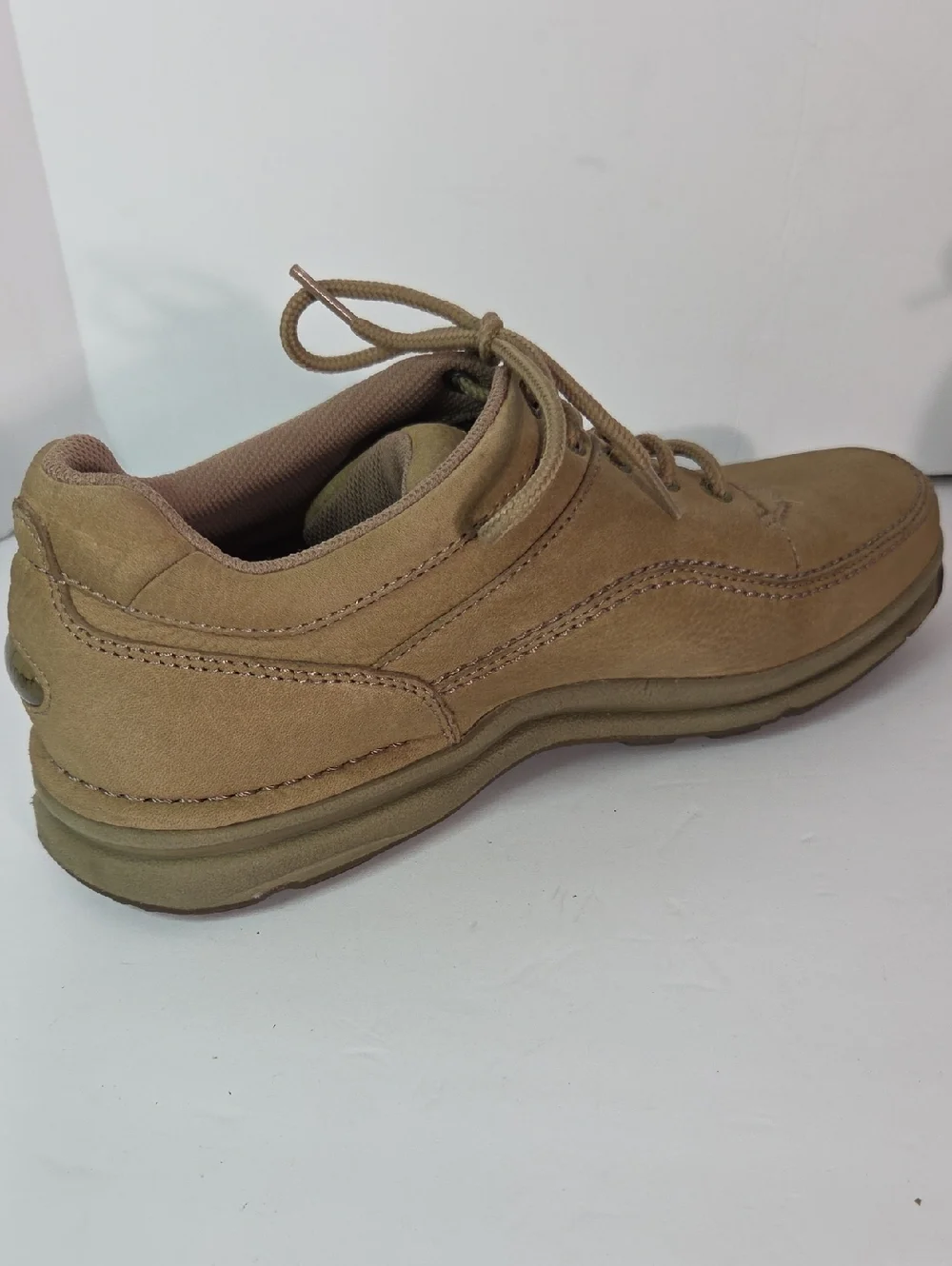 Rockport Men's Casual Leather Lace-Up Walking Shoes - Tan Size 13W